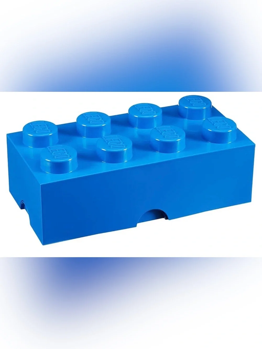 Lego Large Brick Storage Boxes - Blue and Black